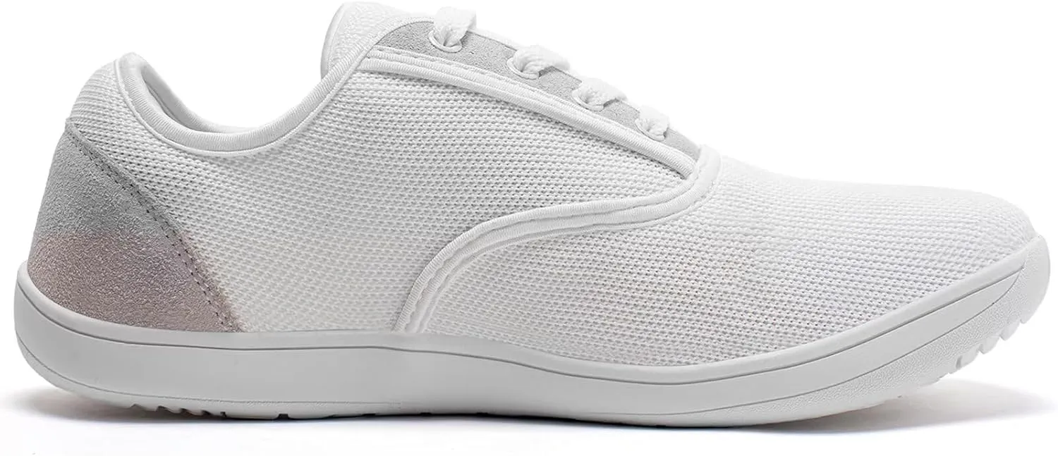 HOBIBEAR Wide-Toe-Box Barefoot Shoes for Mens Womens Minimalist Breathable Trail Running Walking Shoes