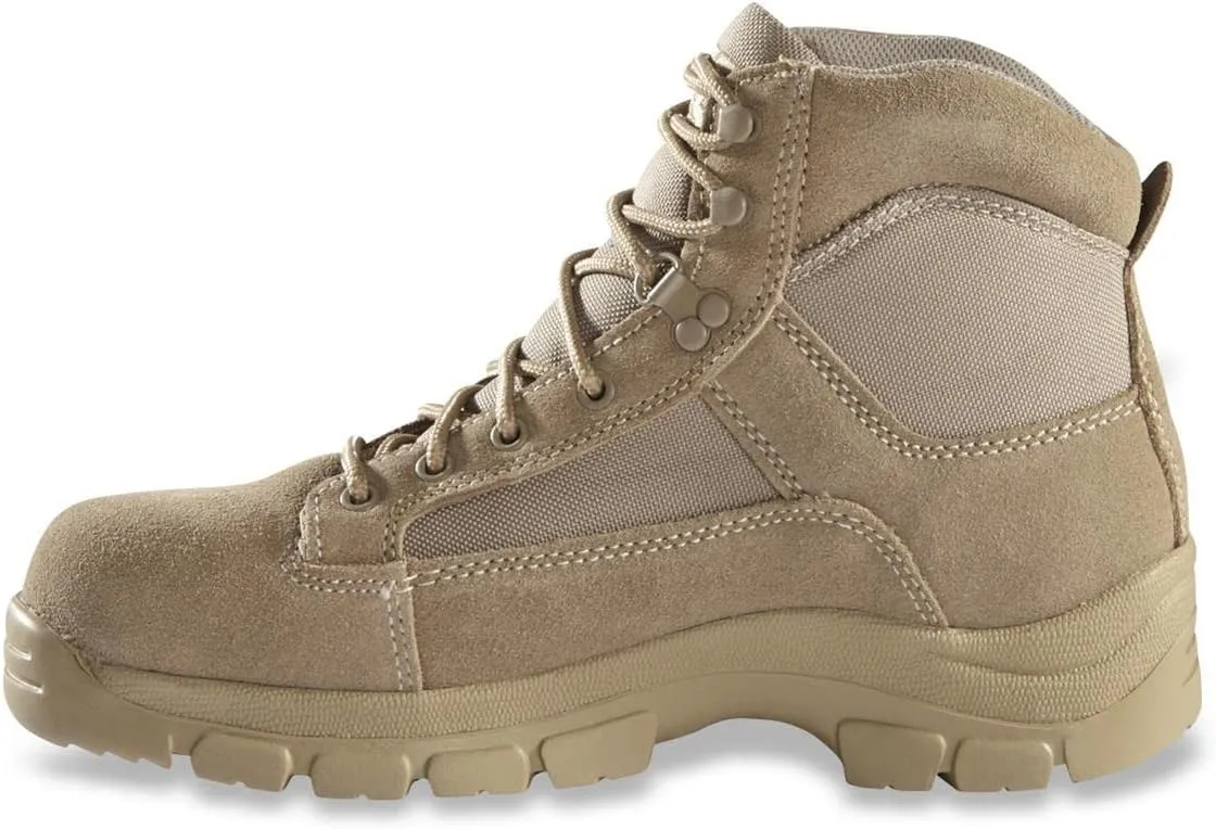 HQ ISSUE Mens 6 Desert Tactical Boots Waterproof Military Combat Hiking Shoes