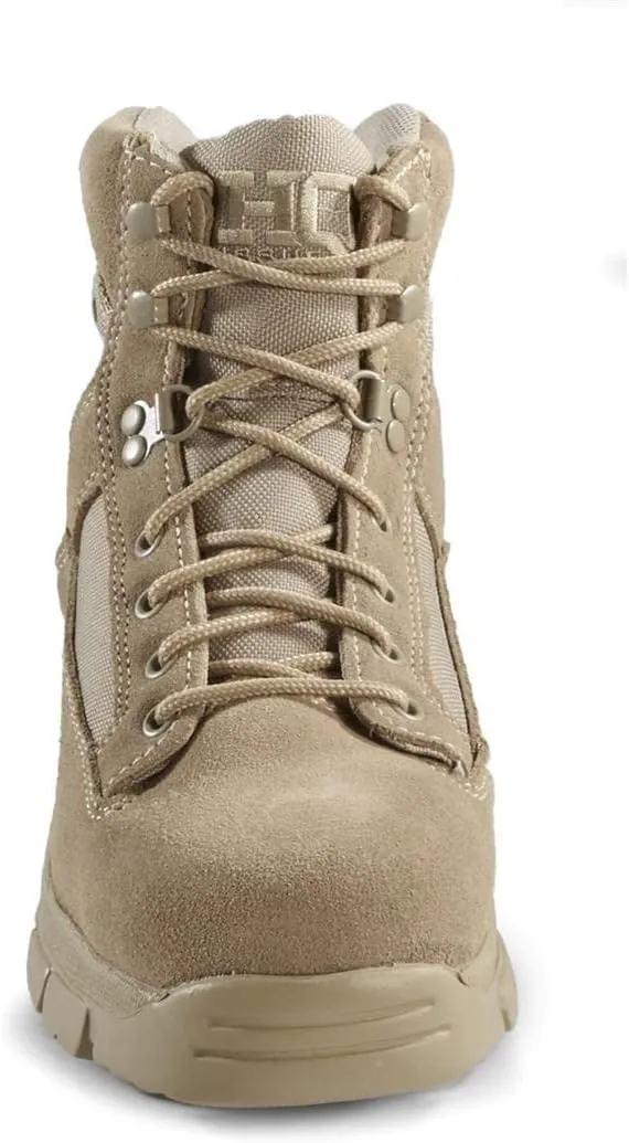 HQ ISSUE Mens 6 Desert Tactical Boots Waterproof Military Combat Hiking Shoes