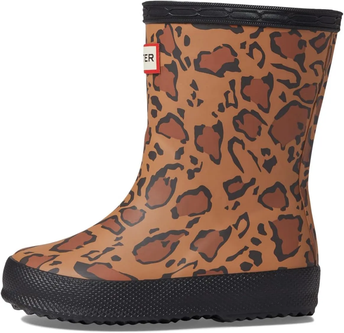 Hunter Unisex-Child Original First Classic Leopard Rain Boot