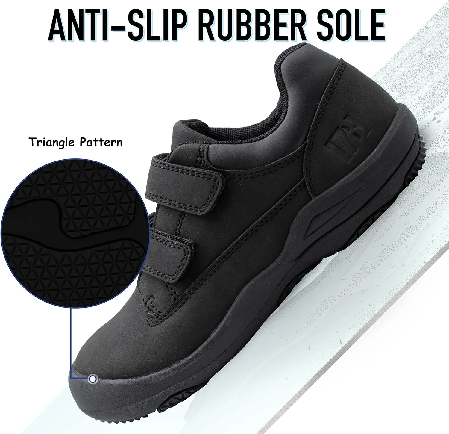 i78 78 Kids Boys Hiking Shoes Chelsea Mid Ankle Boots For Outdoor Trekking Walking Synthetic Non-Slip Lightweight