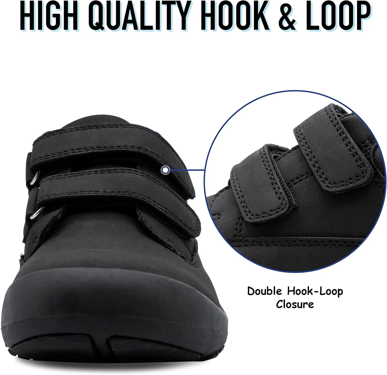 i78 78 Kids Boys Hiking Shoes Chelsea Mid Ankle Boots For Outdoor Trekking Walking Synthetic Non-Slip Lightweight