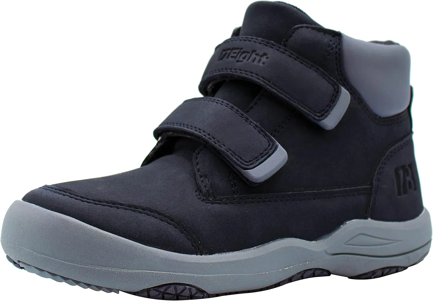 i78 78 Kids Boys Hiking Shoes Chelsea Mid Ankle Boots For Outdoor Trekking Walking Synthetic Non-Slip Lightweight
