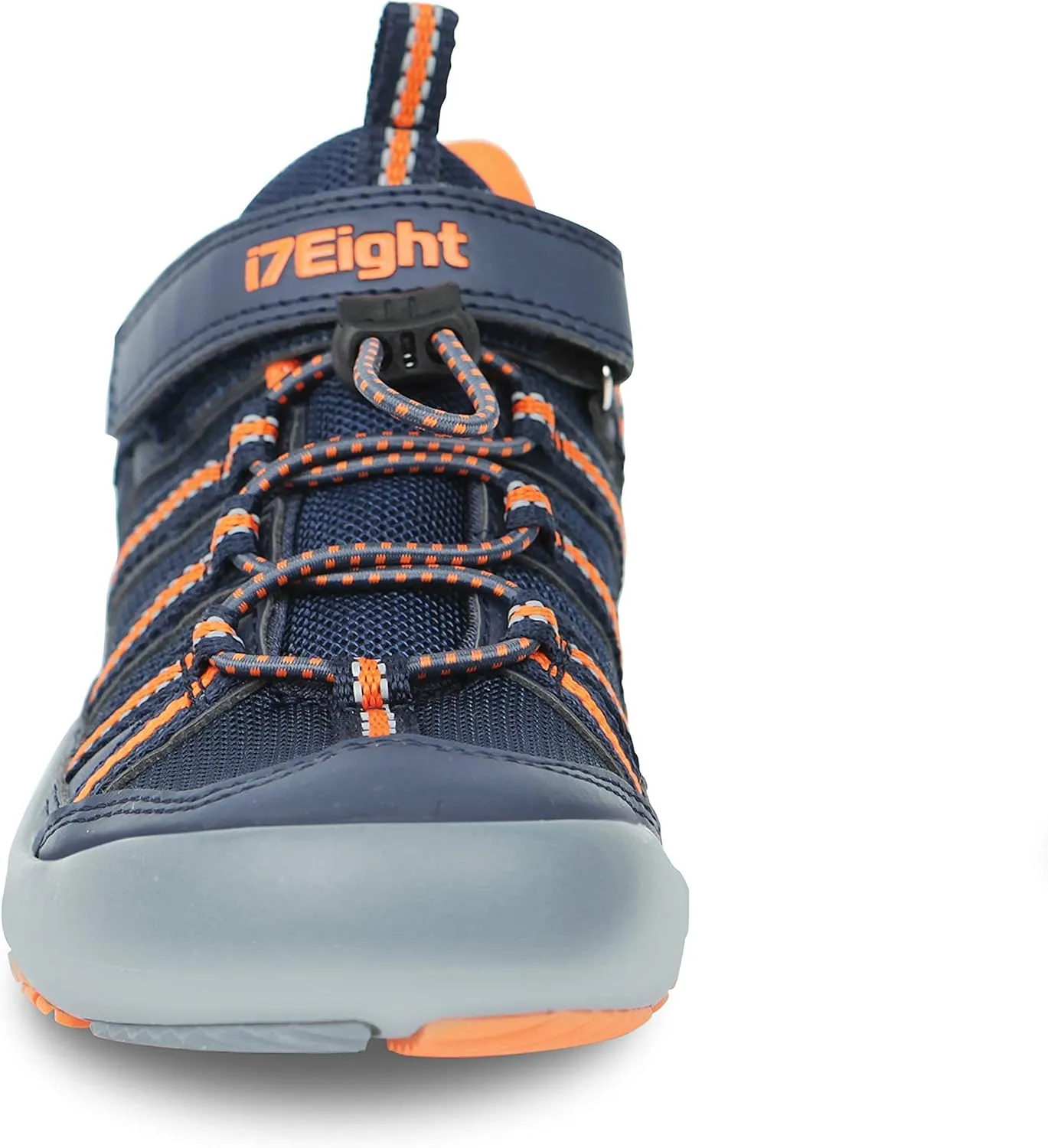 i78 Low Top Kids Boys Sports Hiking Shoes Breathable Synthetic Leather Sneakers Non-Slip Lightweight for Outdoor Running Trekking Trail Walking