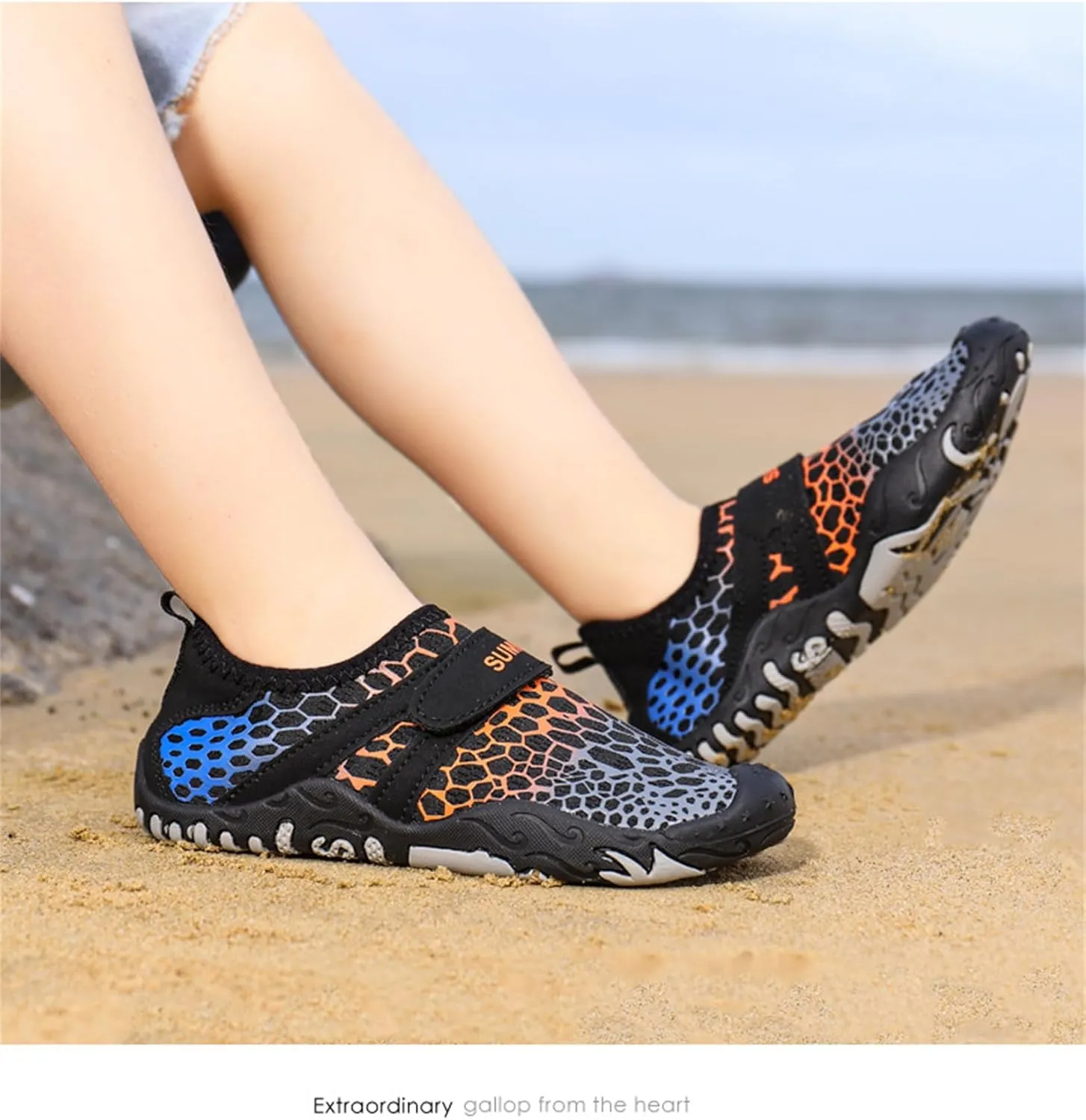 Kids Hike Barefoot Shoes Girls Boys Footwear Sneakers Barefoot Shoes Quick Dry Athletic Sports Hiking Shoes Healthy Non-Slip Breathable Trail Running Shoes