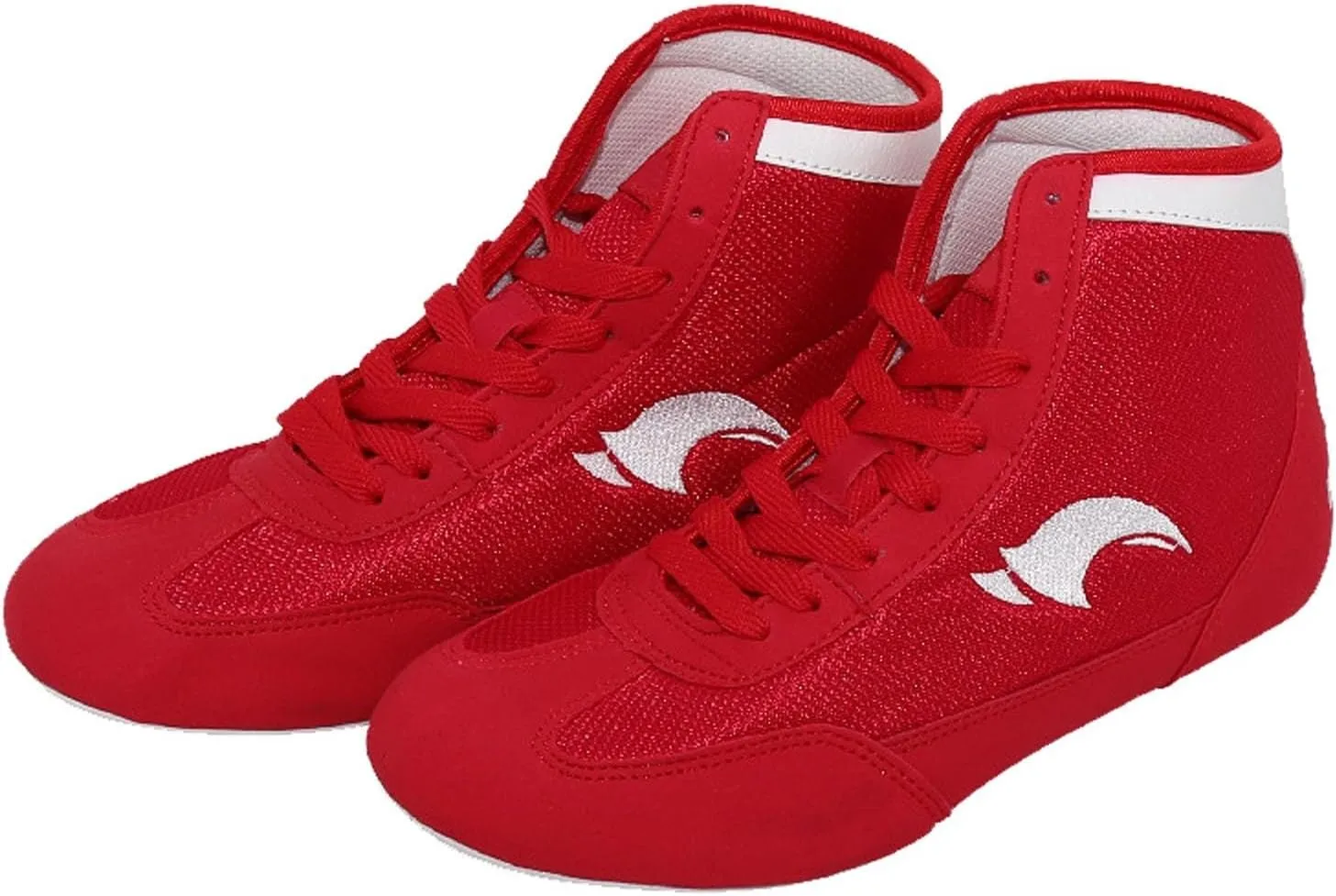 Kids School Wrestling Shoes Boys Girls Boxing Shoes Fitness Sneakers High Top Wrestling Training Shoes Boots Anti