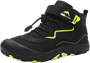 Kids Sports Shoes Boys Girls Adjustable Shoelaces Hiking Shoes Trainers Shoe Toddler Outdoor Anti-Slip Walking Shoes