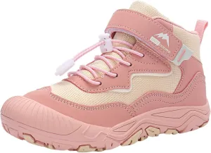 Kids Sports Shoes Boys Girls Adjustable Shoelaces Hiking Shoes Trainers Shoe Toddler Outdoor Anti-Slip Walking Shoes