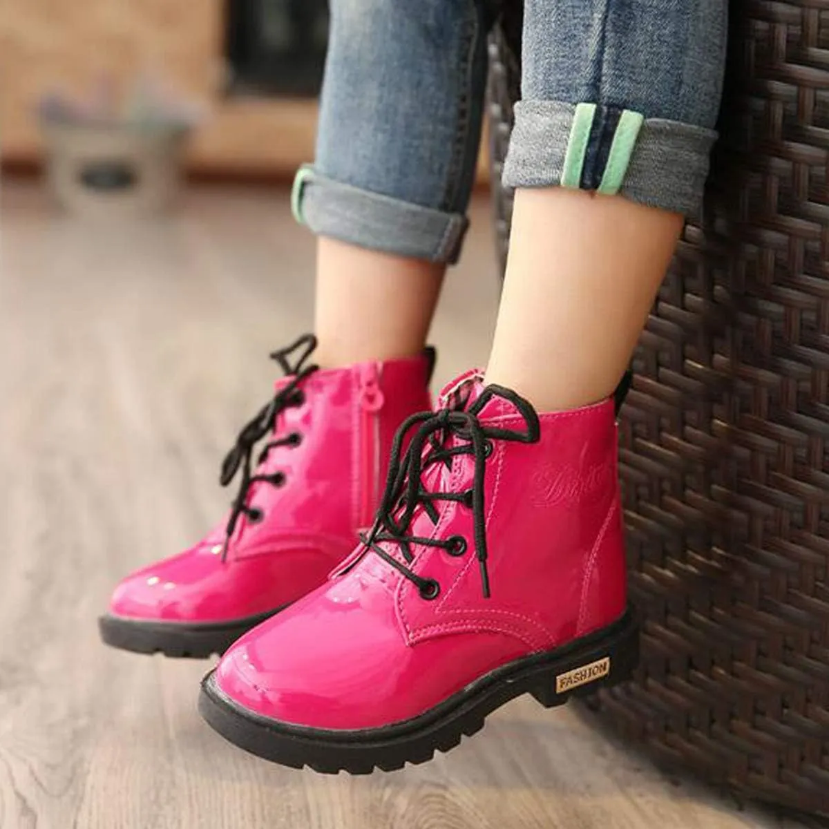 Kids Waterproof Boots Boys Girls Ankle Boots (Toddler, Little Kid)