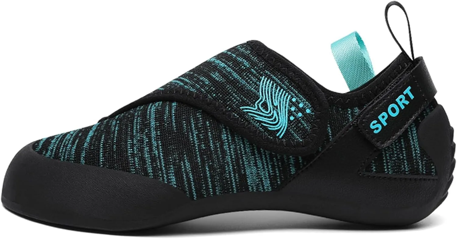 Ladies Rock Climbing Shoes, Non-Slip Indoor Climbing Shoes Mesh Breathable Climbing Sneakers for Womens Bouldering