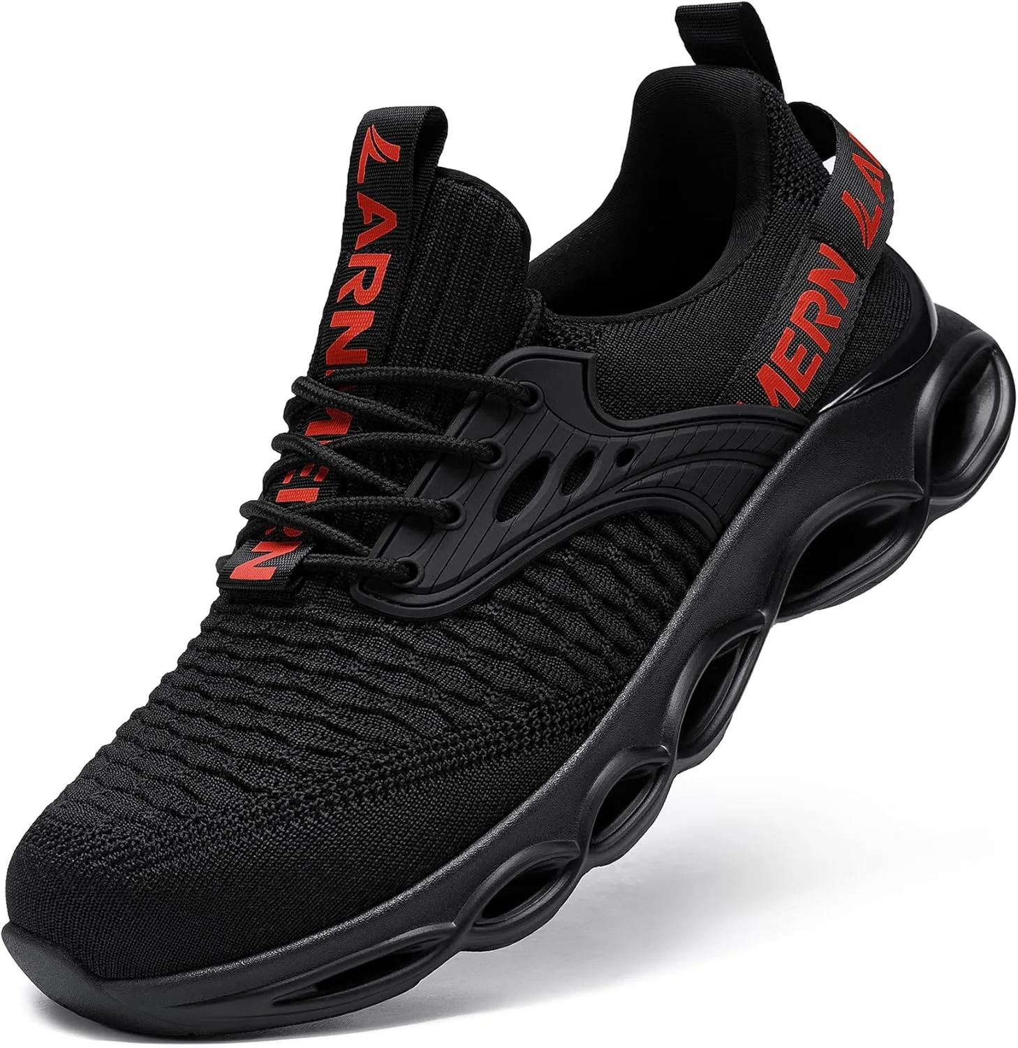 LARNMERN Steel Toe Shoes for Men Women Wide Lightweight Safety Sneakers Comfortable Safety Shoes Colorful Tennis Work Shoes