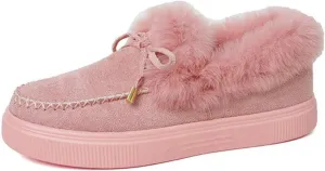 Lausiuoe Winter Boots For Women 2022 Trendy Warm Fur Lined Snow Booties Platform Casual Fashion Outdoor Fuzzy Shoes