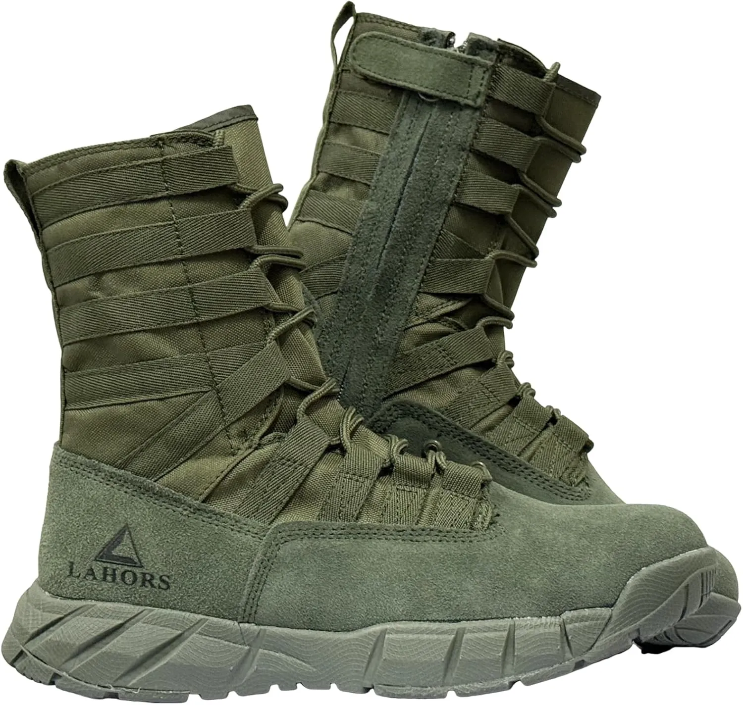 Lightweight Military Tactical Combat Boots Men Outdoor Hiking Desert Army Boots Breathable Male Jungle Shoes Man Side Zip