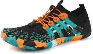 Low Top Non-Slip Barefoot Shoes,Comfortable Breathable Trail Running Shoes,Lightweight Waterproof Wide Toe Zero Drop Shoes,for Running Hiking Yoga Boxing Fitness