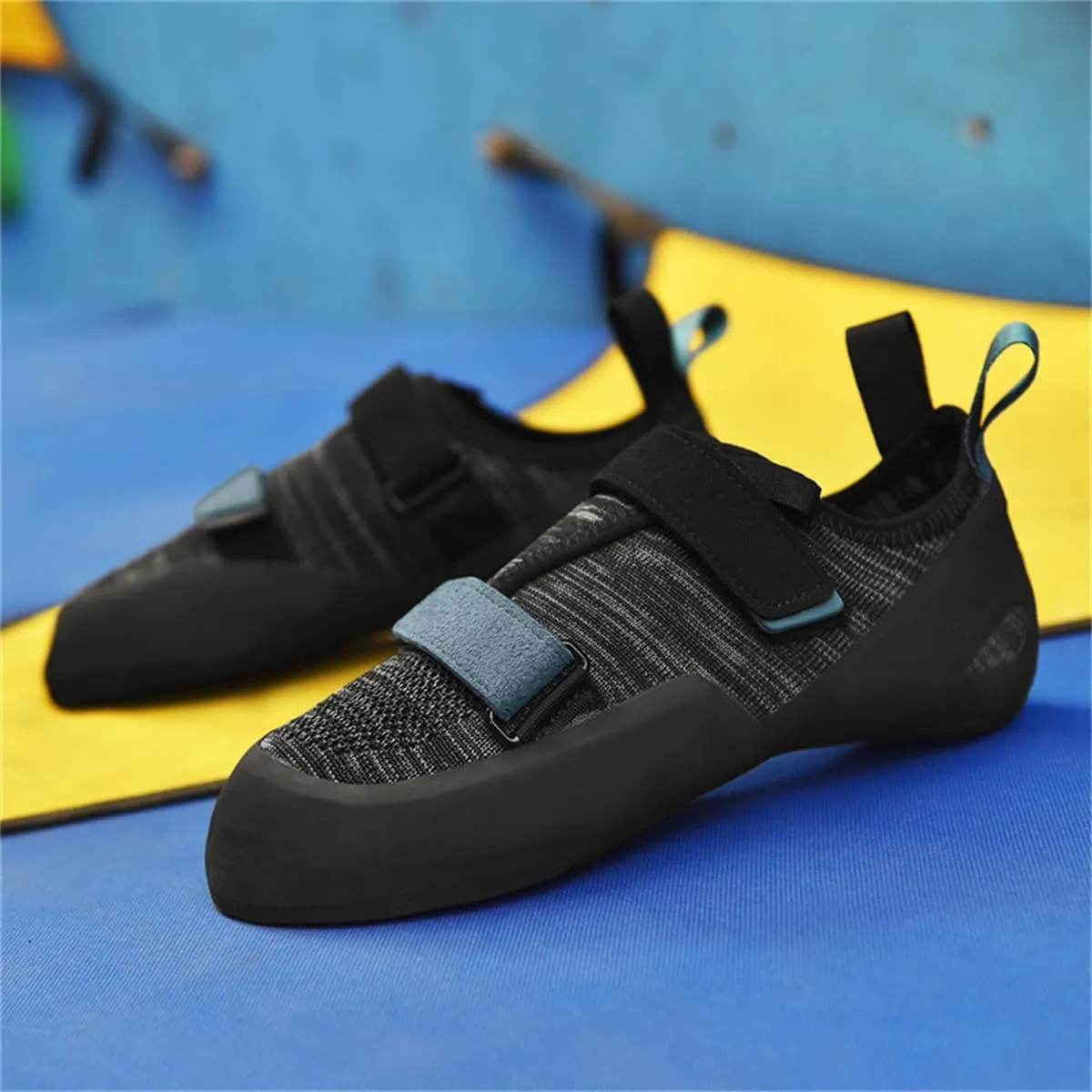 Men Women Rock Climbing Sneakers Beginners Kids Indoor Wall Climbing Shoes Non Slip Bouldering Athletic Shoes