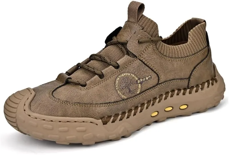 Mens Casual Hiking Outdoor Breathable Sneakers Lightweight Oxfords Anti-Slip Climbing Shoes