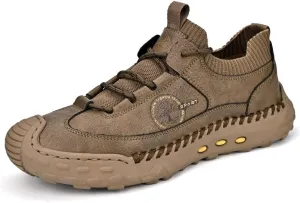 Mens Casual Hiking Outdoor Breathable Sneakers Lightweight Oxfords Anti-Slip Climbing Shoes
