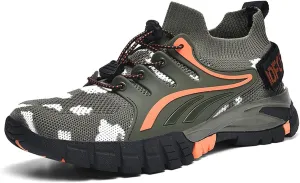 Mens Hiking Shoes Walking Trekking Trainers Outdoors Breathable Camping Climbing Shoes