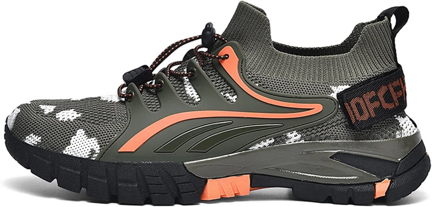 Mens Hiking Shoes Walking Trekking Trainers Outdoors Breathable Camping Climbing Shoes
