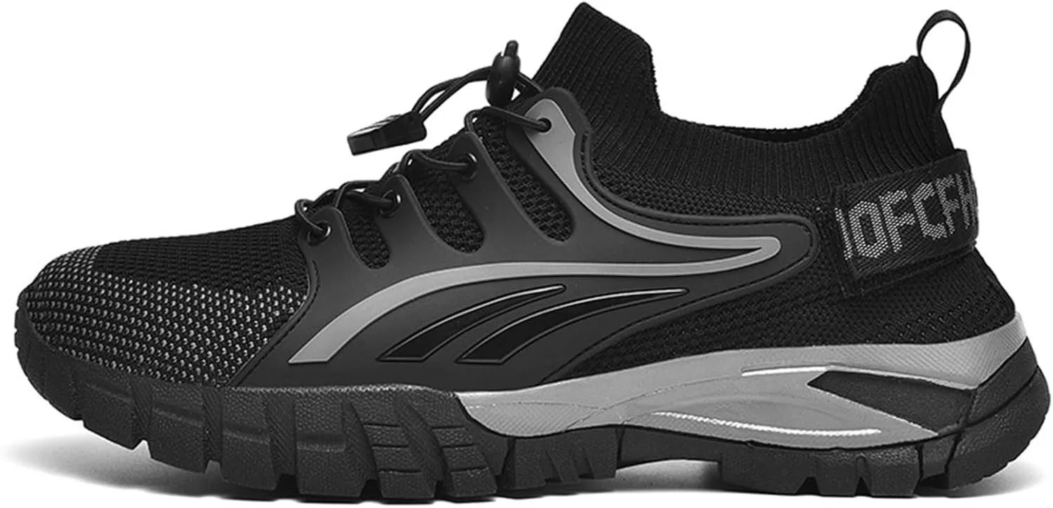 Mens Hiking Shoes Walking Trekking Trainers Outdoors Breathable Camping Climbing Shoes