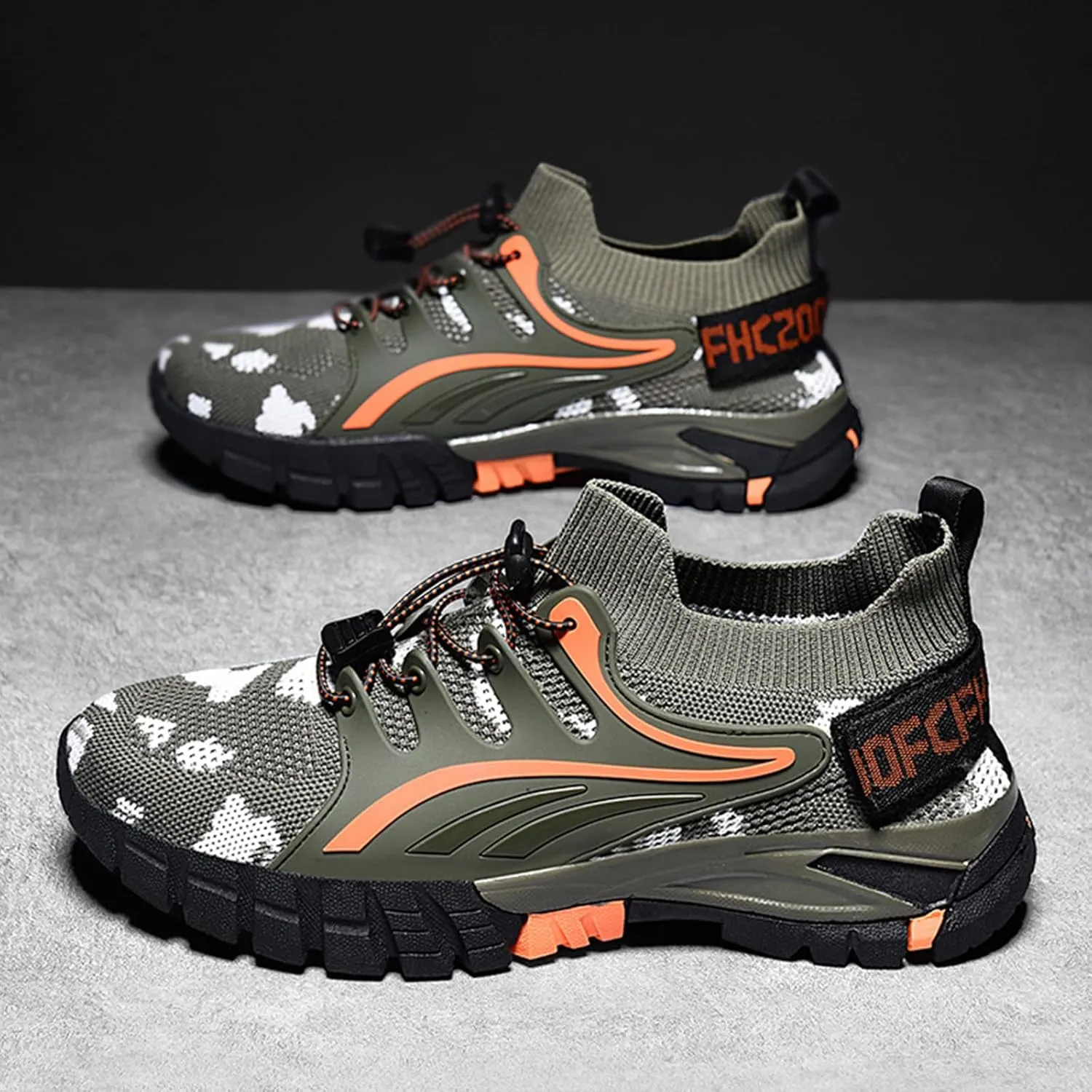 Mens Hiking Shoes Walking Trekking Trainers Outdoors Breathable Camping Climbing Shoes