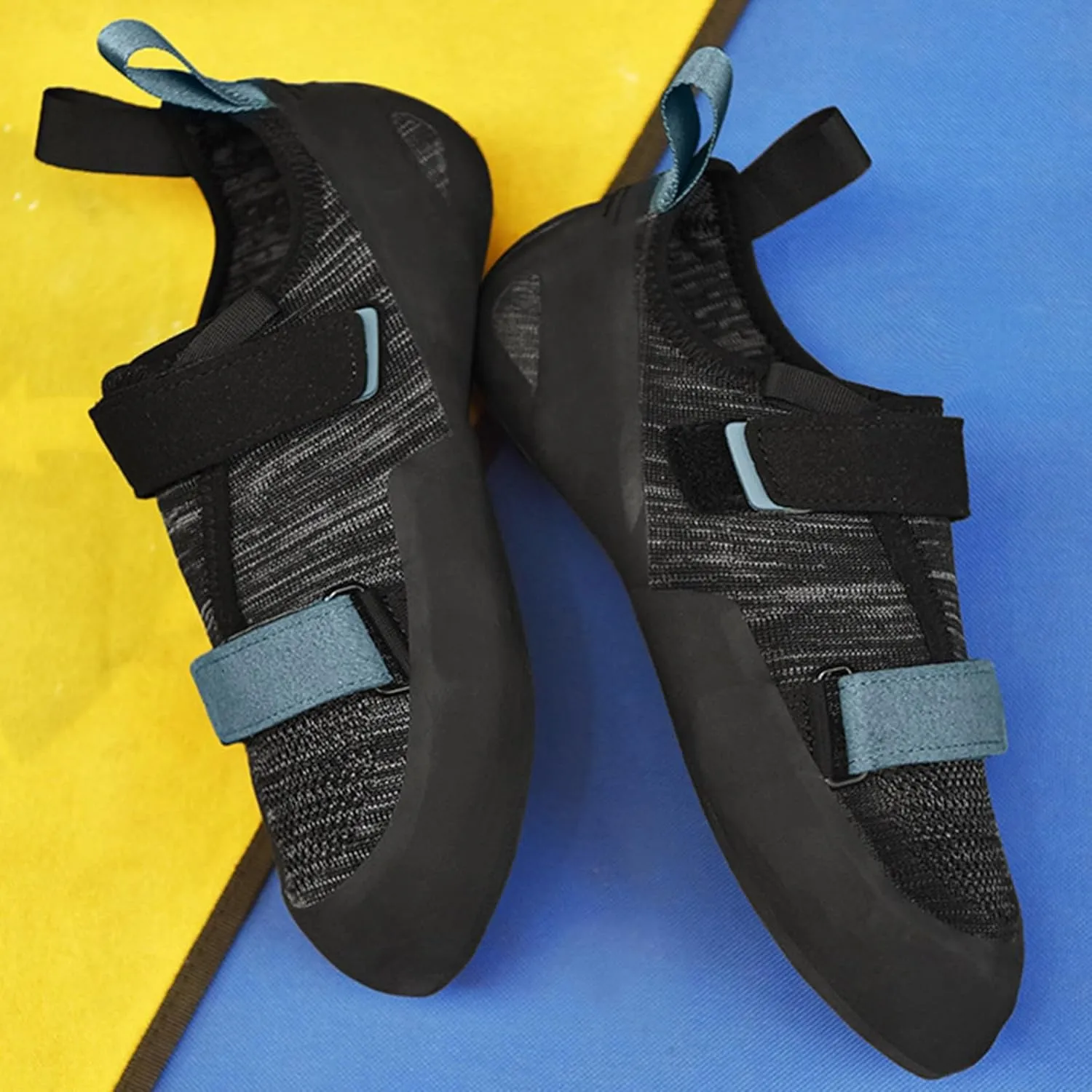 Mens Indoor Climbing Shoes, Non Slip Rock Climbing Sneakers Fashion Bouldering Training Shoes for Men Beginners