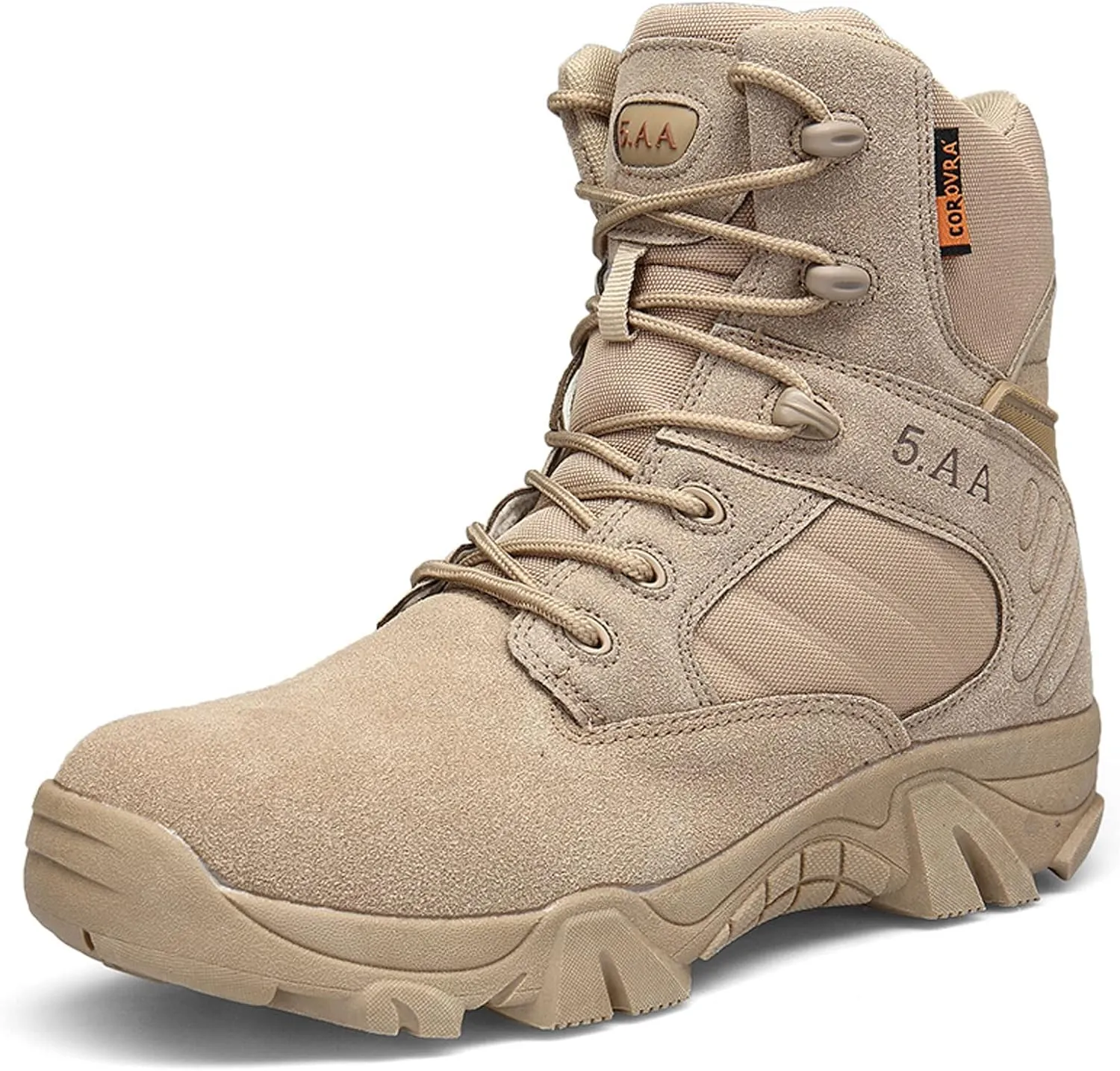 Men's Military Tactical Boots Outdoor Mountaineering Trekking Commando Tactical Boots Backpacking Boots Combat Boots