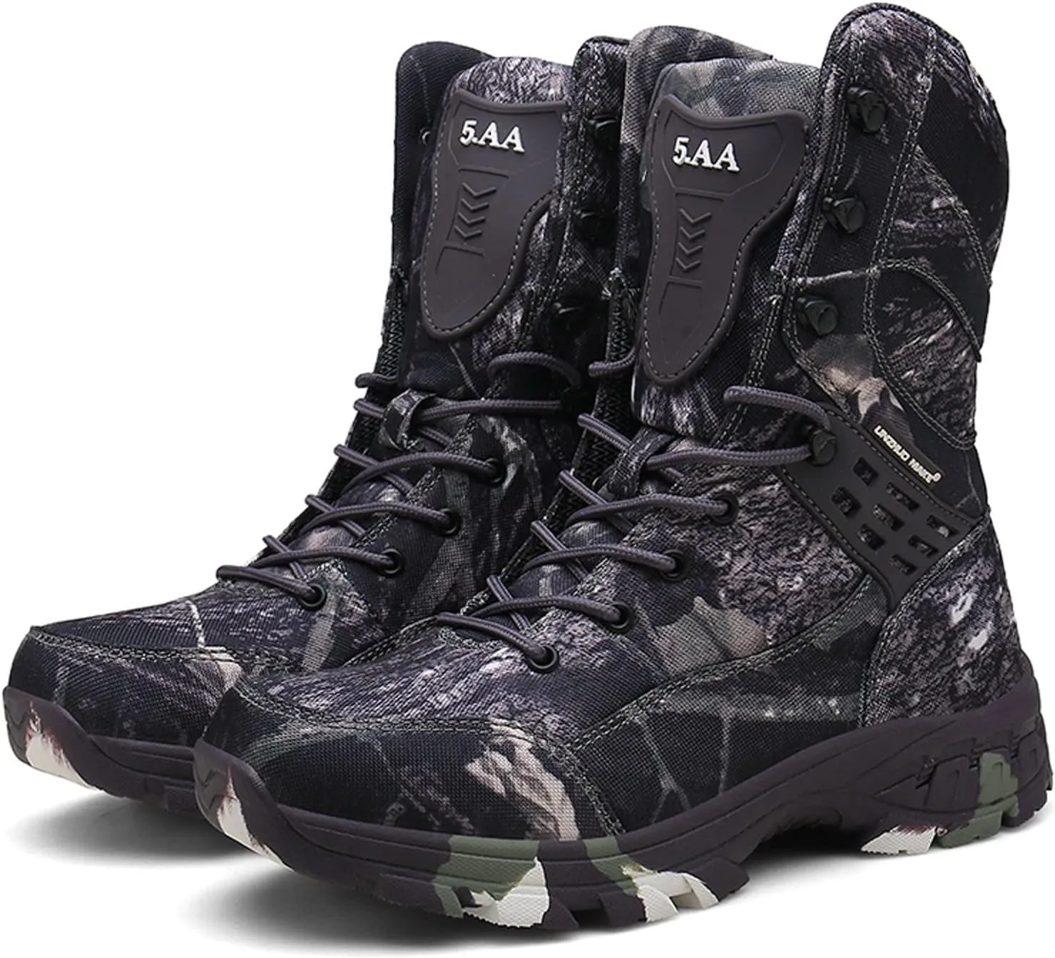 Men's Military Tactical Boots Outdoor Mountaineering Trekking Commando Tactical Boots Backpacking Boots Combat Boots
