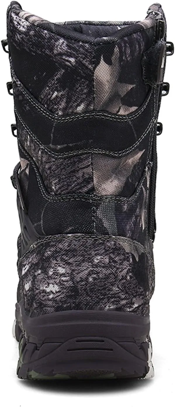 Men's Military Tactical Boots Outdoor Mountaineering Trekking Commando Tactical Boots Backpacking Boots Combat Boots