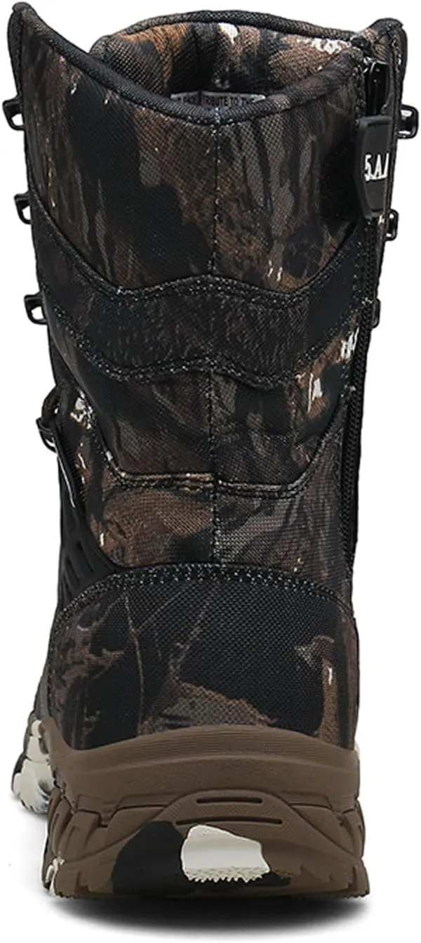 Men's Military Tactical Boots Outdoor Mountaineering Trekking Commando Tactical Boots Backpacking Boots Combat Boots
