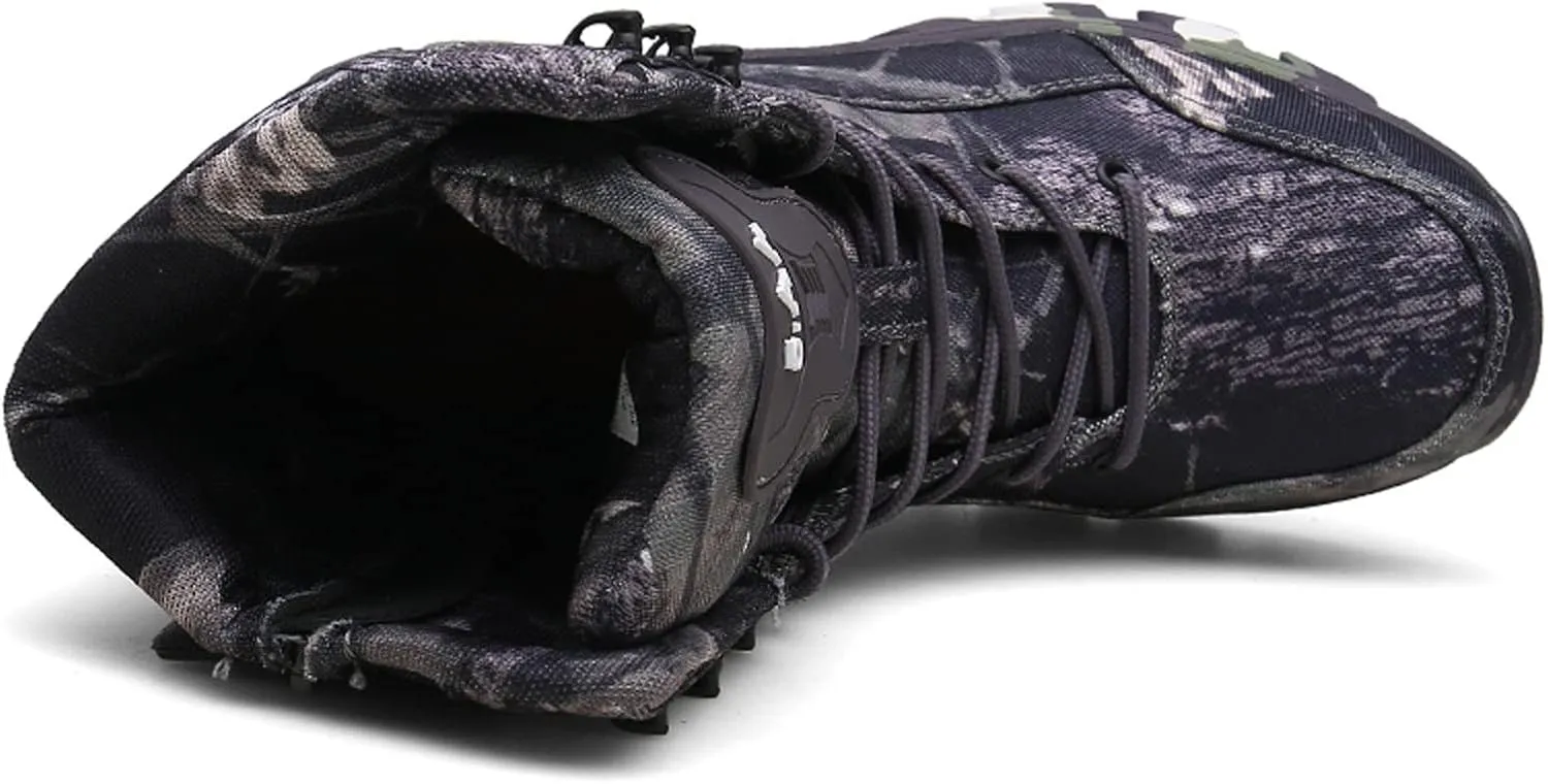 Men's Military Tactical Boots Outdoor Mountaineering Trekking Commando Tactical Boots Backpacking Boots Combat Boots