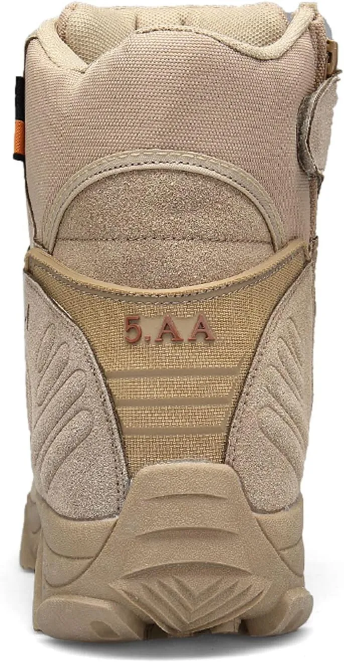Men's Military Tactical Boots Outdoor Mountaineering Trekking Commando Tactical Boots Backpacking Boots Combat Boots