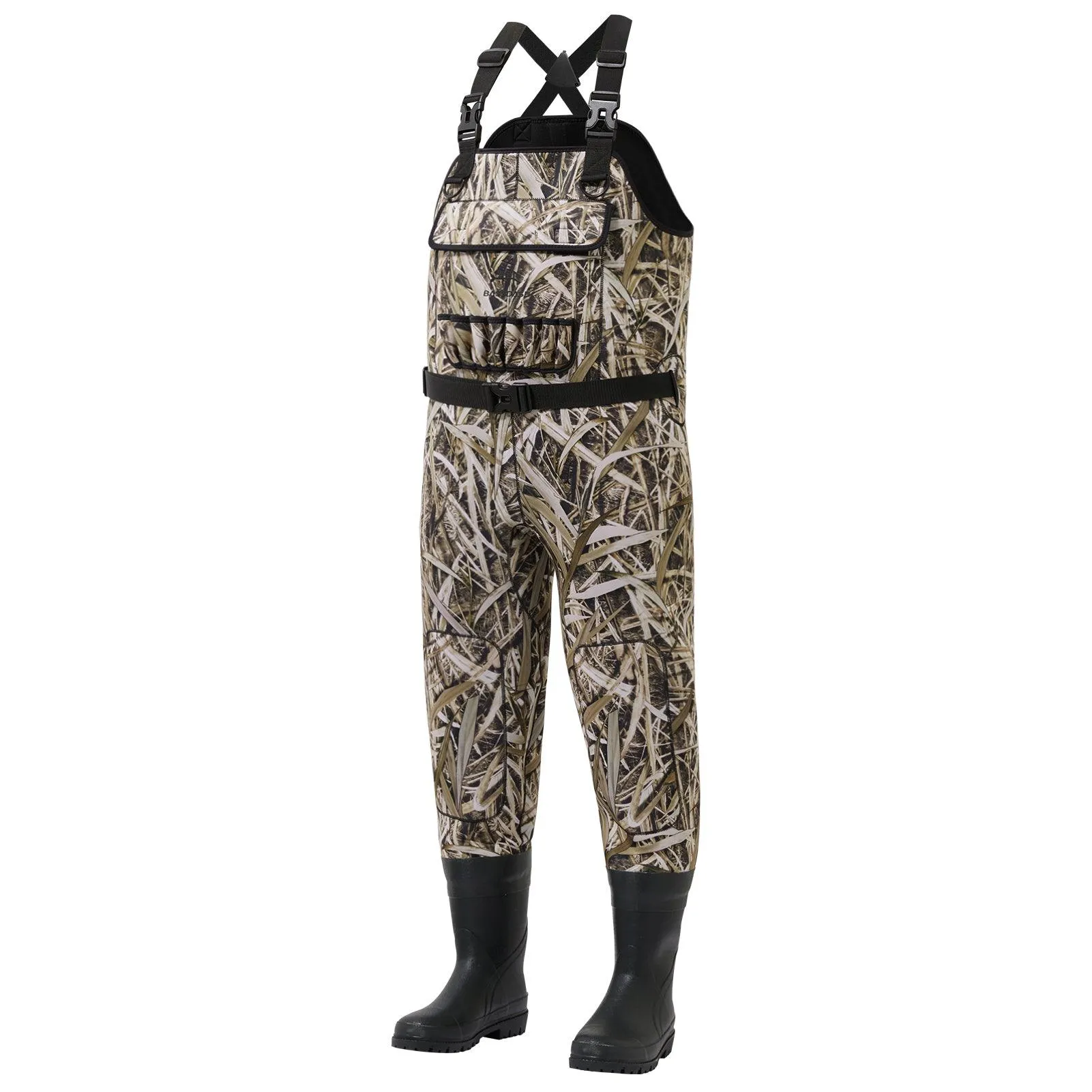 Men’s Neoprene Waders with Rubber Boots