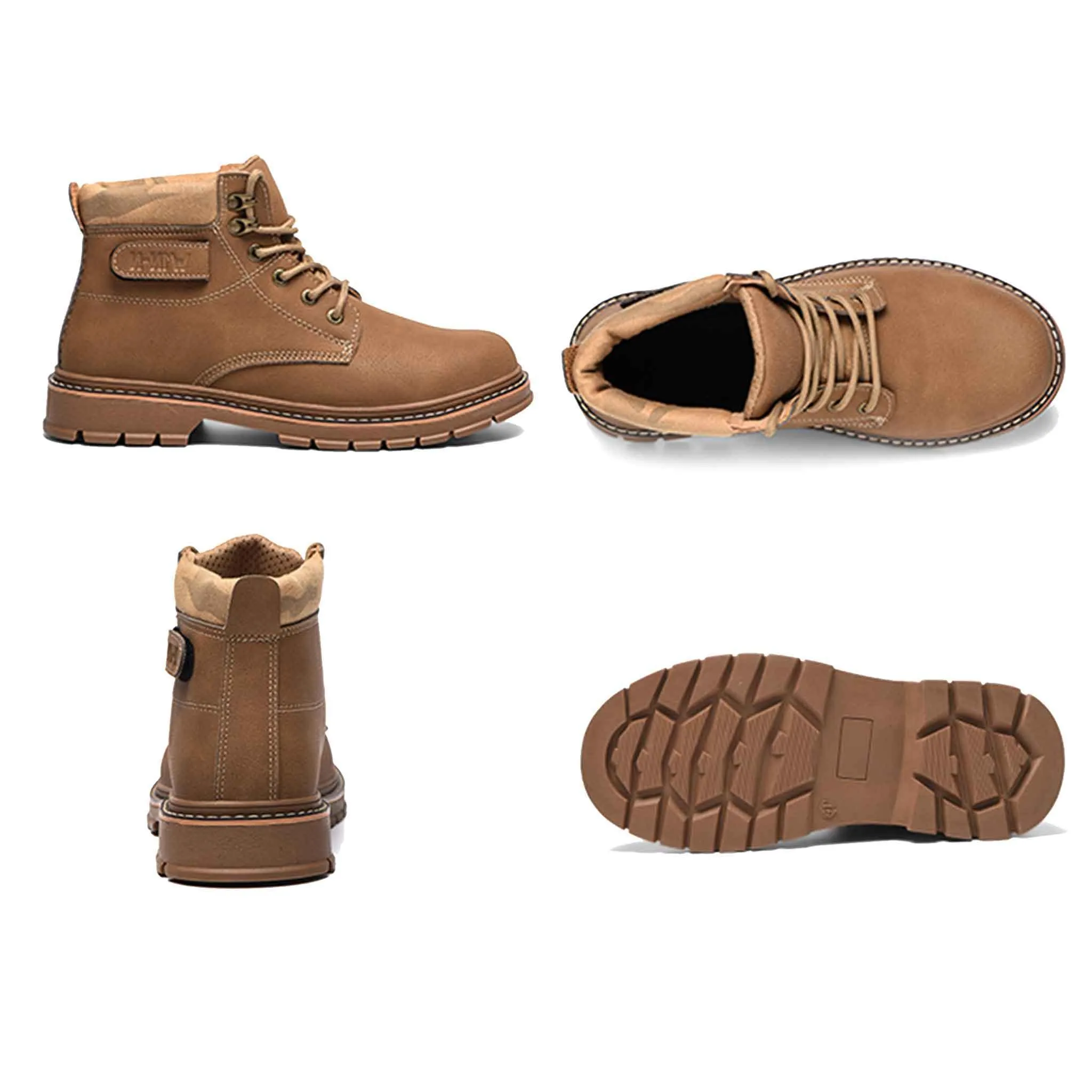 Men's Steel Toe Boots - Slip Resistant | B179