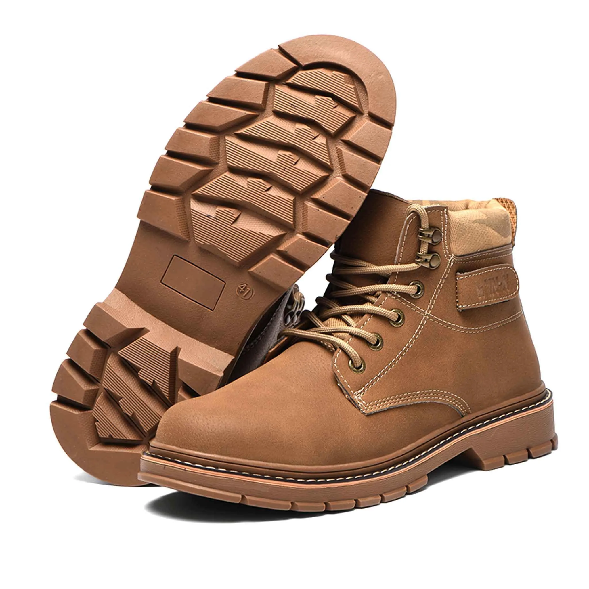 Men's Steel Toe Boots - Slip Resistant | B179