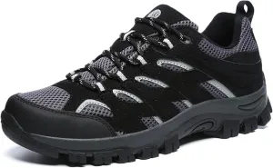 Mens Walking Shoes Breathable Hiking Shoes Climbing Running Trainers Anti Slip Lightweight Footwear Sneakers for Outdoor Trekking