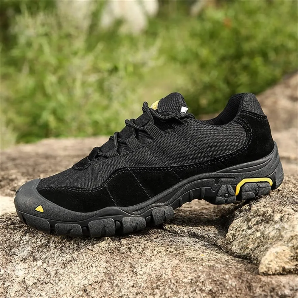 Men's Waterproof Hiking Shoes Lightweight Anti Slip Outdoor Ankle Boots Breathable Hike Trekking Trails Shoe