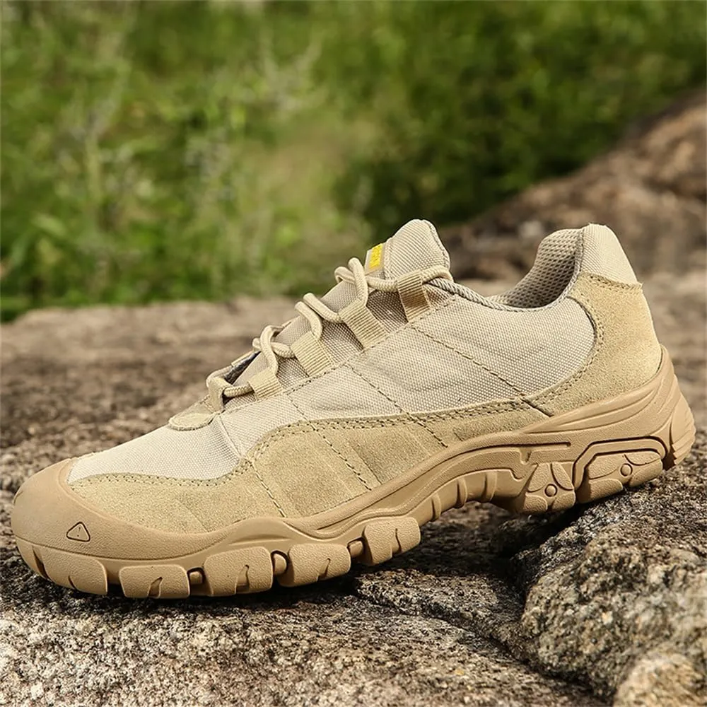 Men's Waterproof Hiking Shoes Lightweight Anti Slip Outdoor Ankle Boots Breathable Hike Trekking Trails Shoe