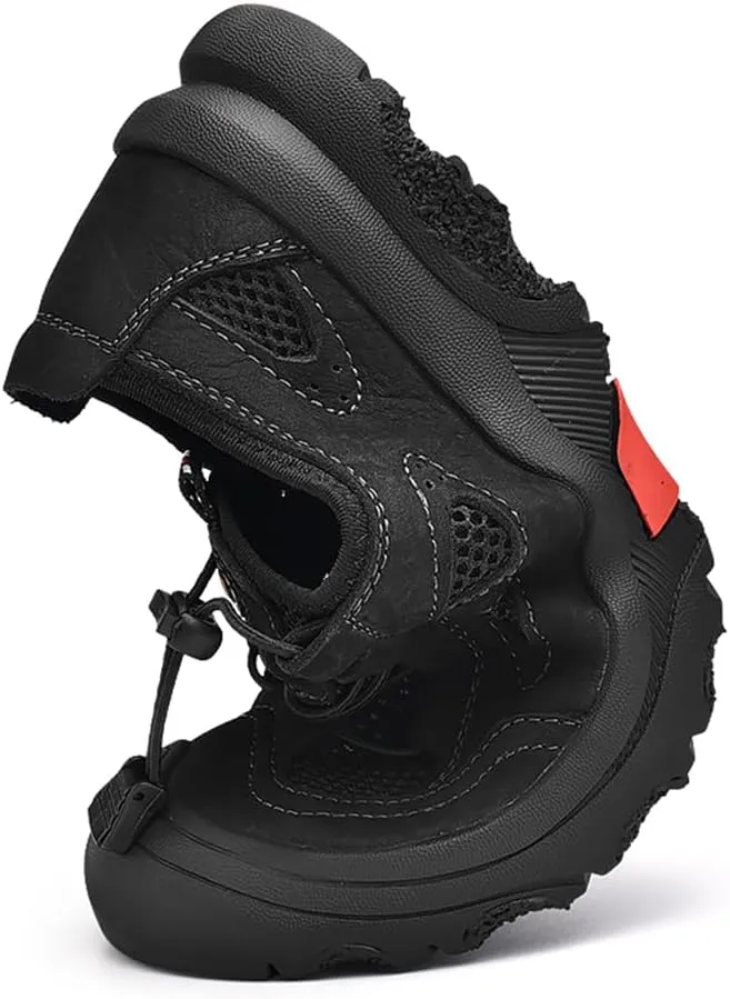 Men's Waterproof Hiking Shoes Lightweight Anti Slip Outdoor Sneakers Breathable Hike Trekking Trails Shoe
