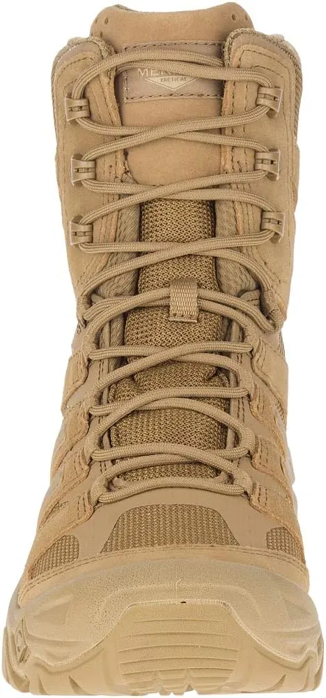 Merrell Mens Strongfield Tactical 6 Waterproof Boots, Breathable & Comfortable Work Combat Hiking Shoes