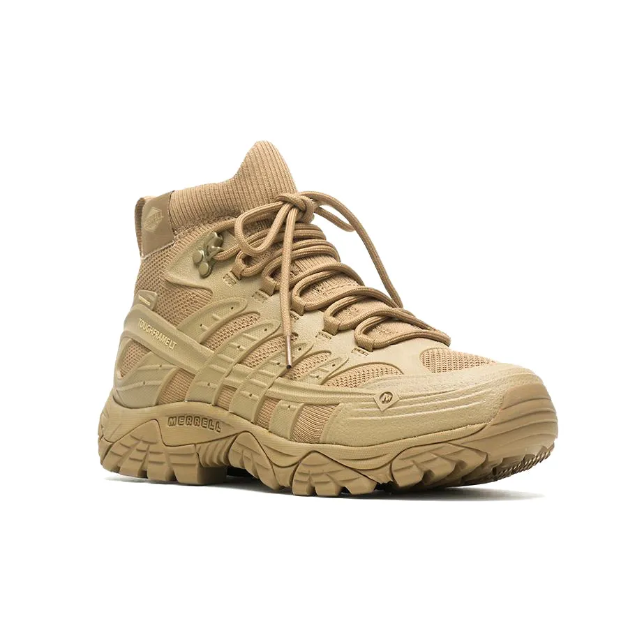 Merrell Tactical Moab Men's Velocity Tactical Mid Waterproof Boot Coyote