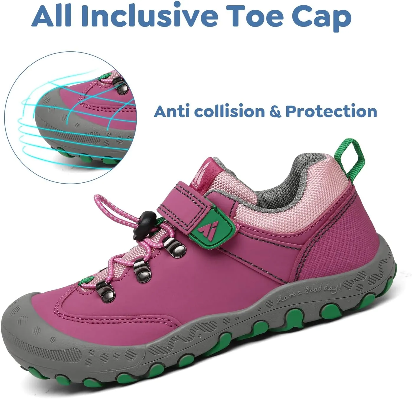 Mishansha Unisex-Child Hiking Shoes