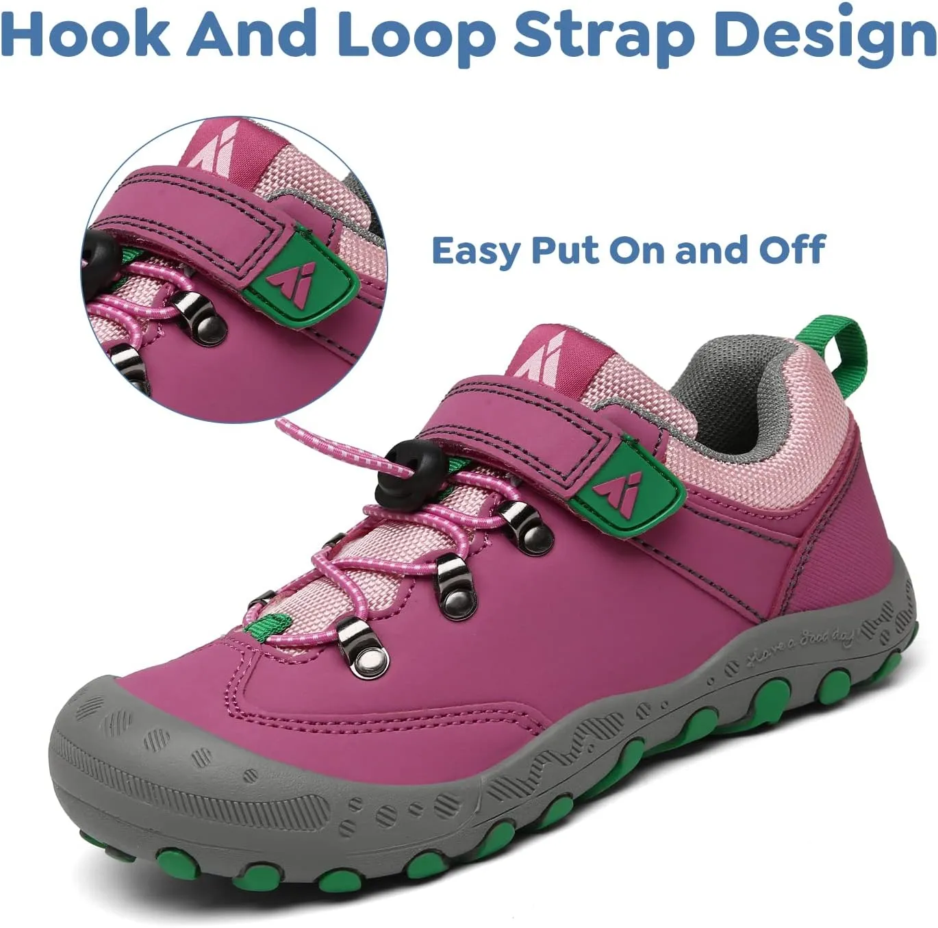 Mishansha Unisex-Child Hiking Shoes