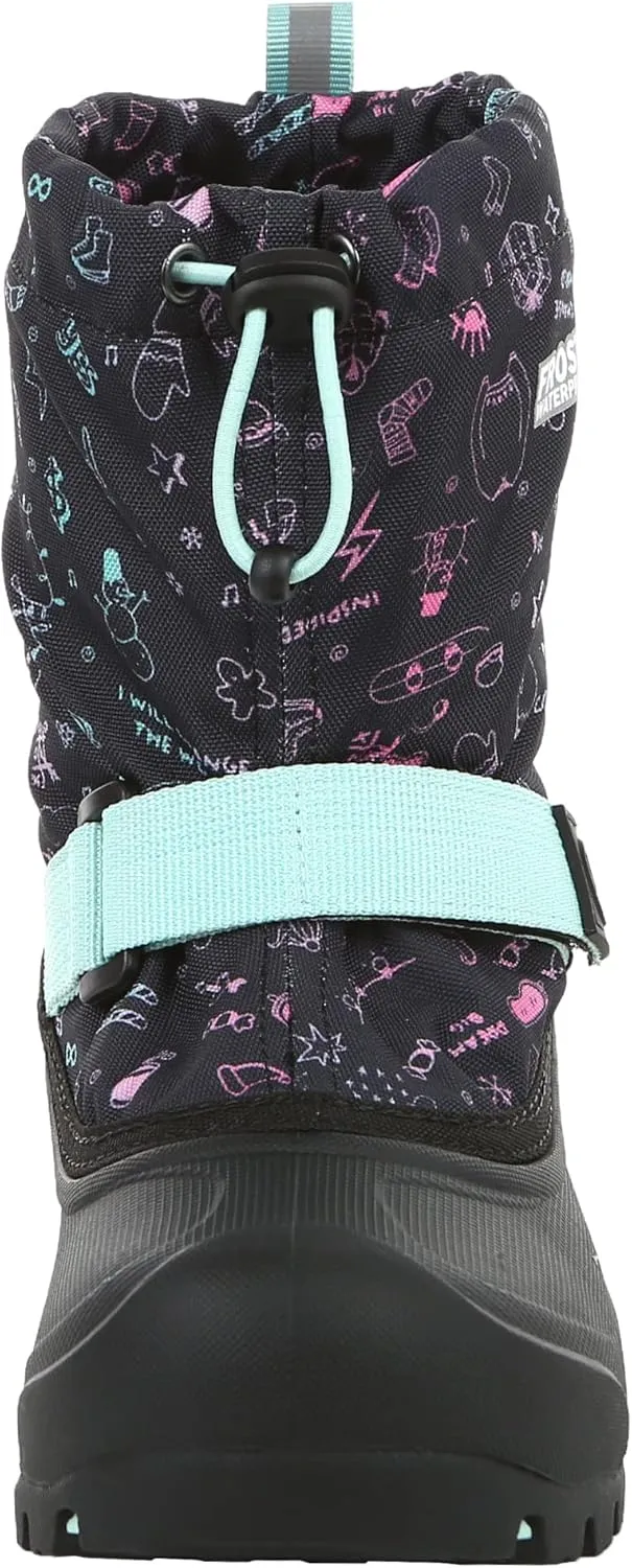 Northside Kids Frosty XT Snow Boot Waterproof Insulated - Seam Sealed Warm Liner Reflective Pull Traction Sole