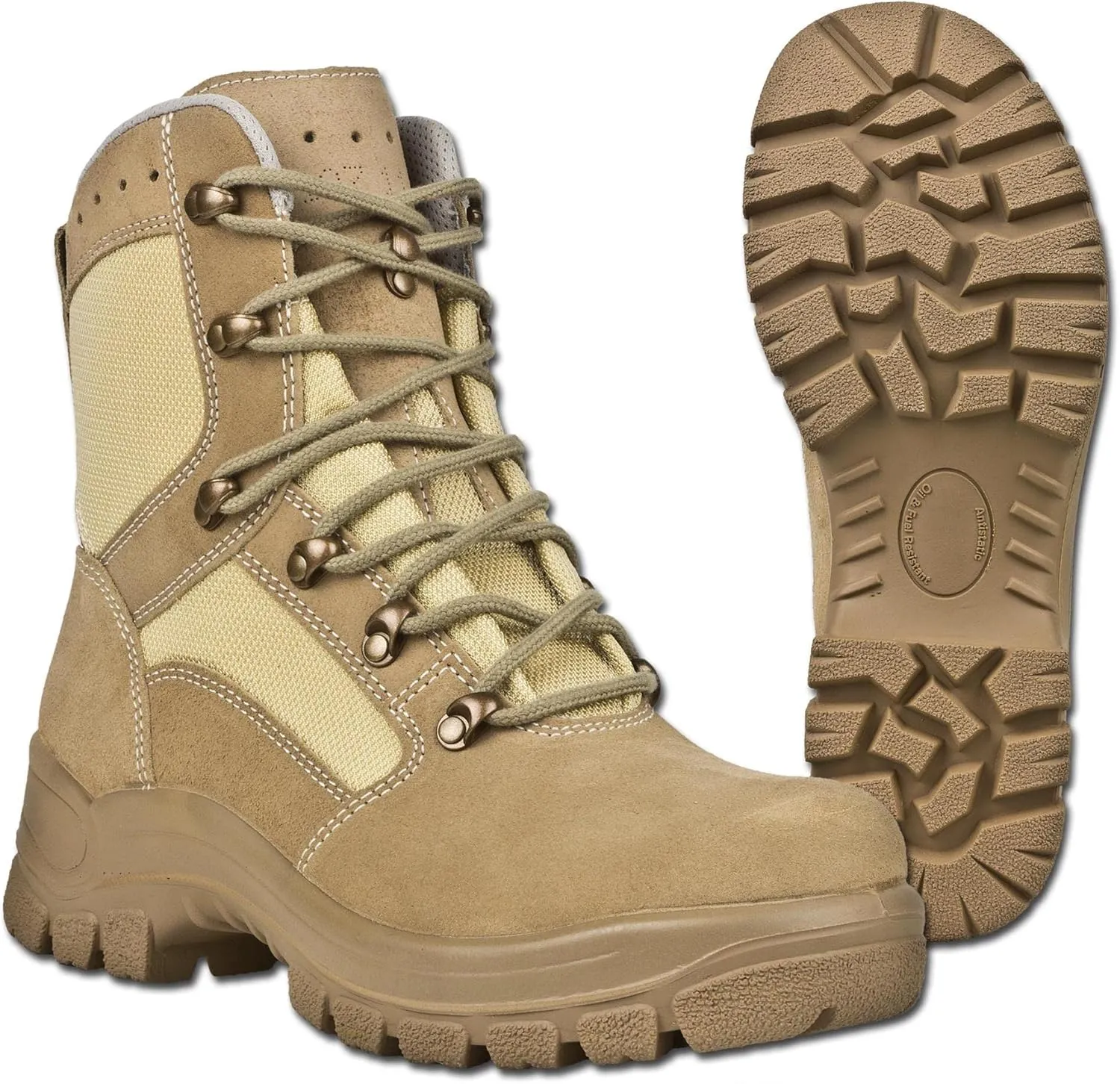 Original German Army Boots Gore-Tex waterproof Men Khaki Military Tactical boots
