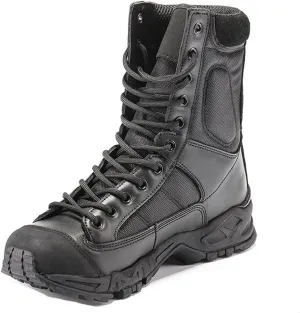 Outdoor Climing Tactical Boots, Mens Military Combat Boots, Army Black Breathable Wearable Sports Boots