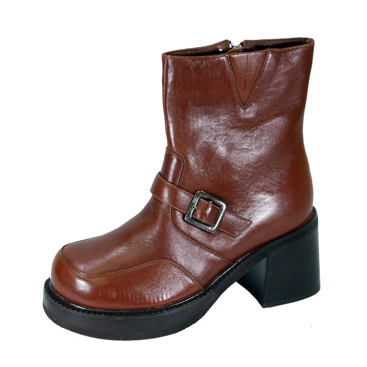 PEERAGE Tony Men's Medium Width Leather Boots