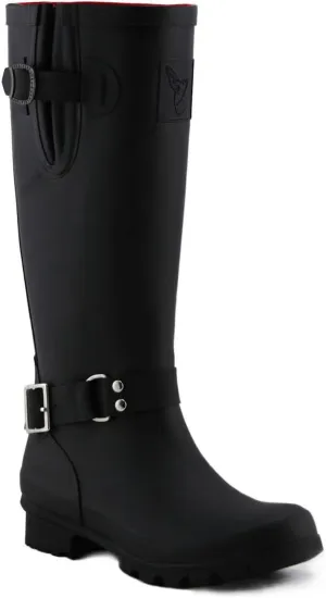 Rain Boots For Women Waterproof Boots Garden Shoes Outdoor Use with Comfortable Insole Knee High Rubber Rain Boot Gumboots Rain Footwear Wellies