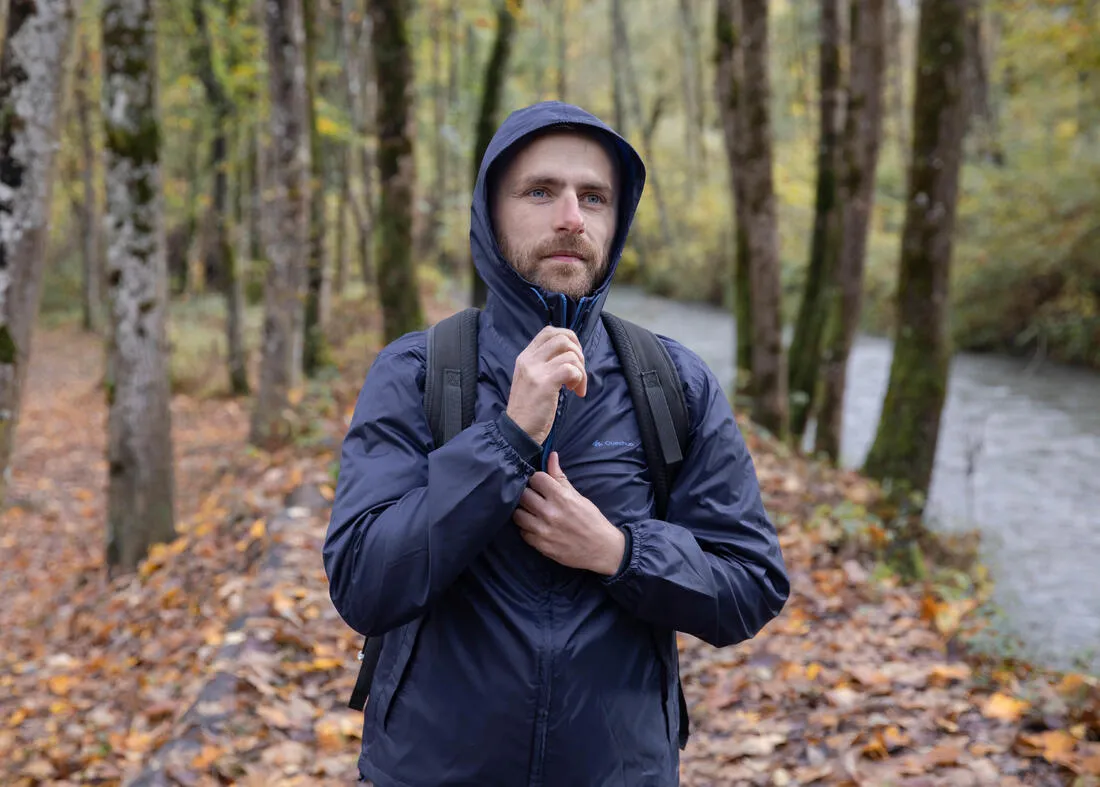 Raincut Men's Hiking Jacket Waterproof - NH 100