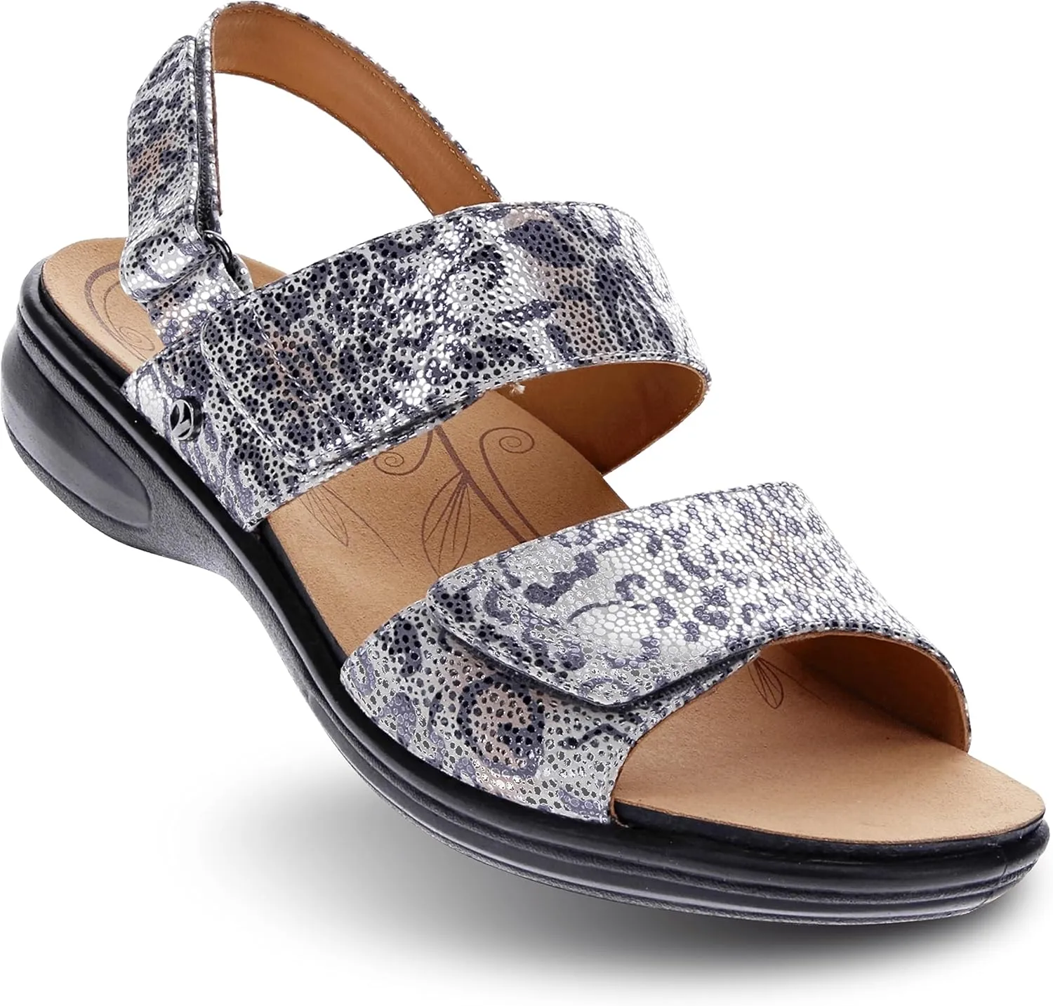 Revere Como Womens Sandals with Back Strap - Premium Leather, Adjustable Fit, Orthotic-Friendly, Shock-Absorbing - Stylish & Comfortable for Travel & Daily Wear